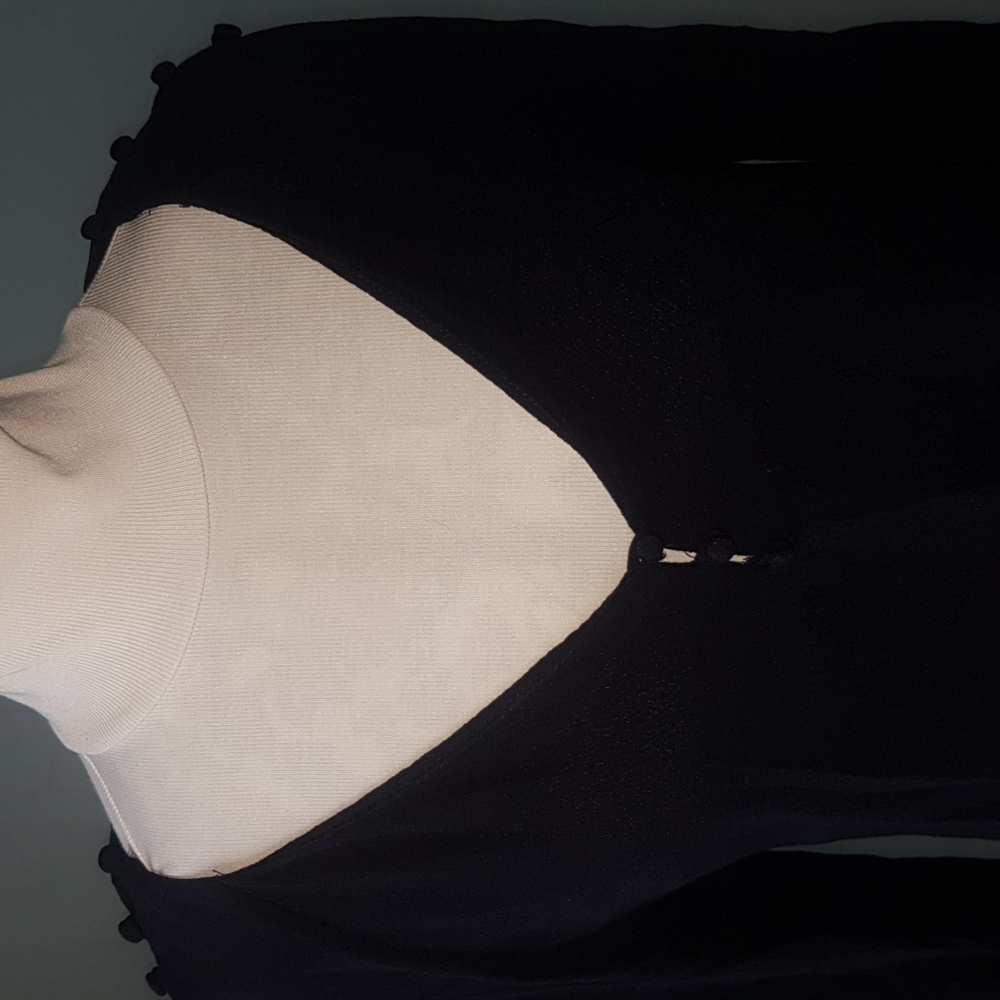NEW Zara Trafaluc Collection Black Crop Top - Picture 2 of 9